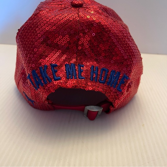 Phillies - Victoria's Secret PINK Sequin Cap Baller Hat Retired Rare - Picture 3 of 8